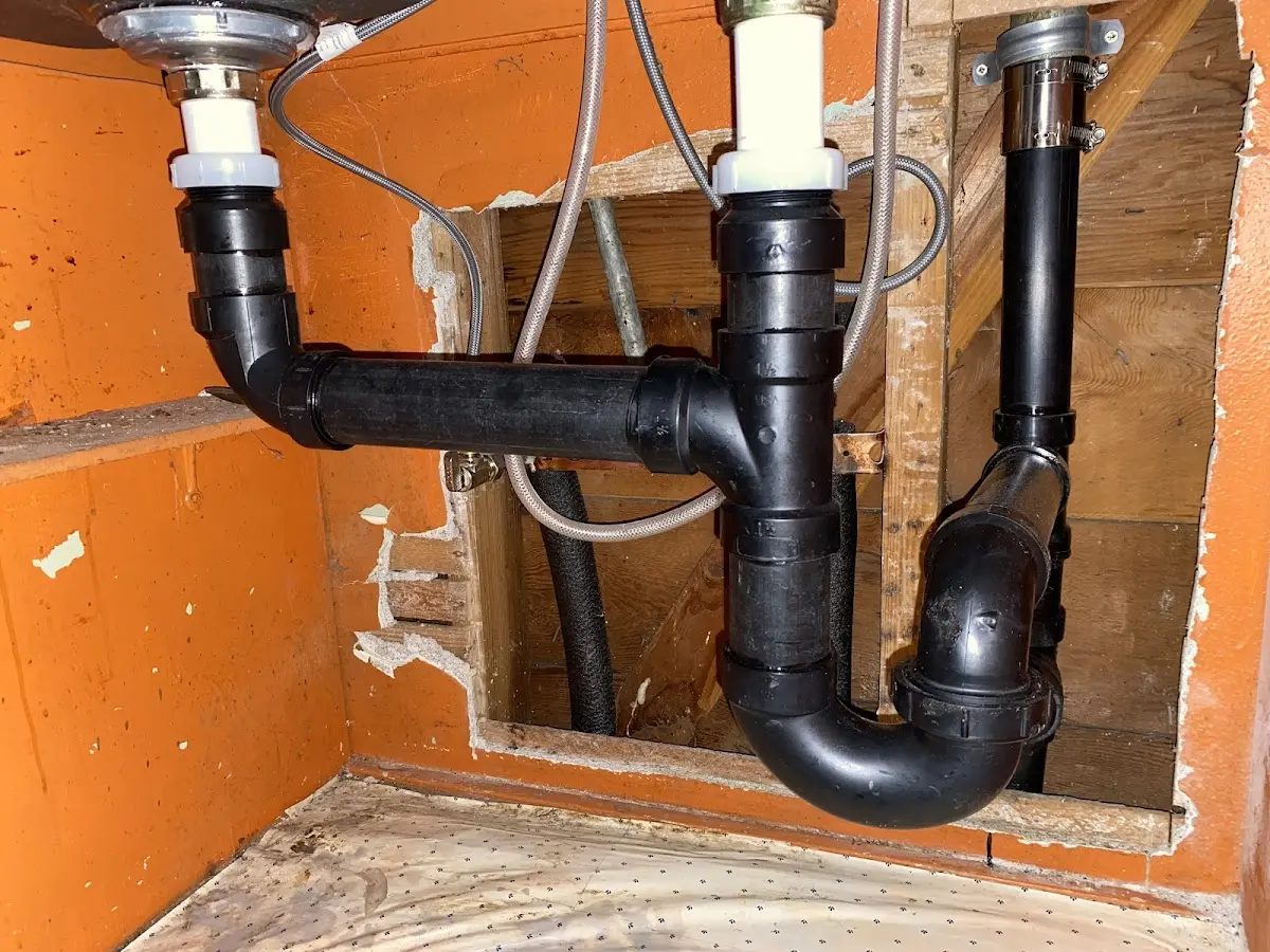 Professional Garbage Disposal Repair equipment and tools on the job in Prospect Park